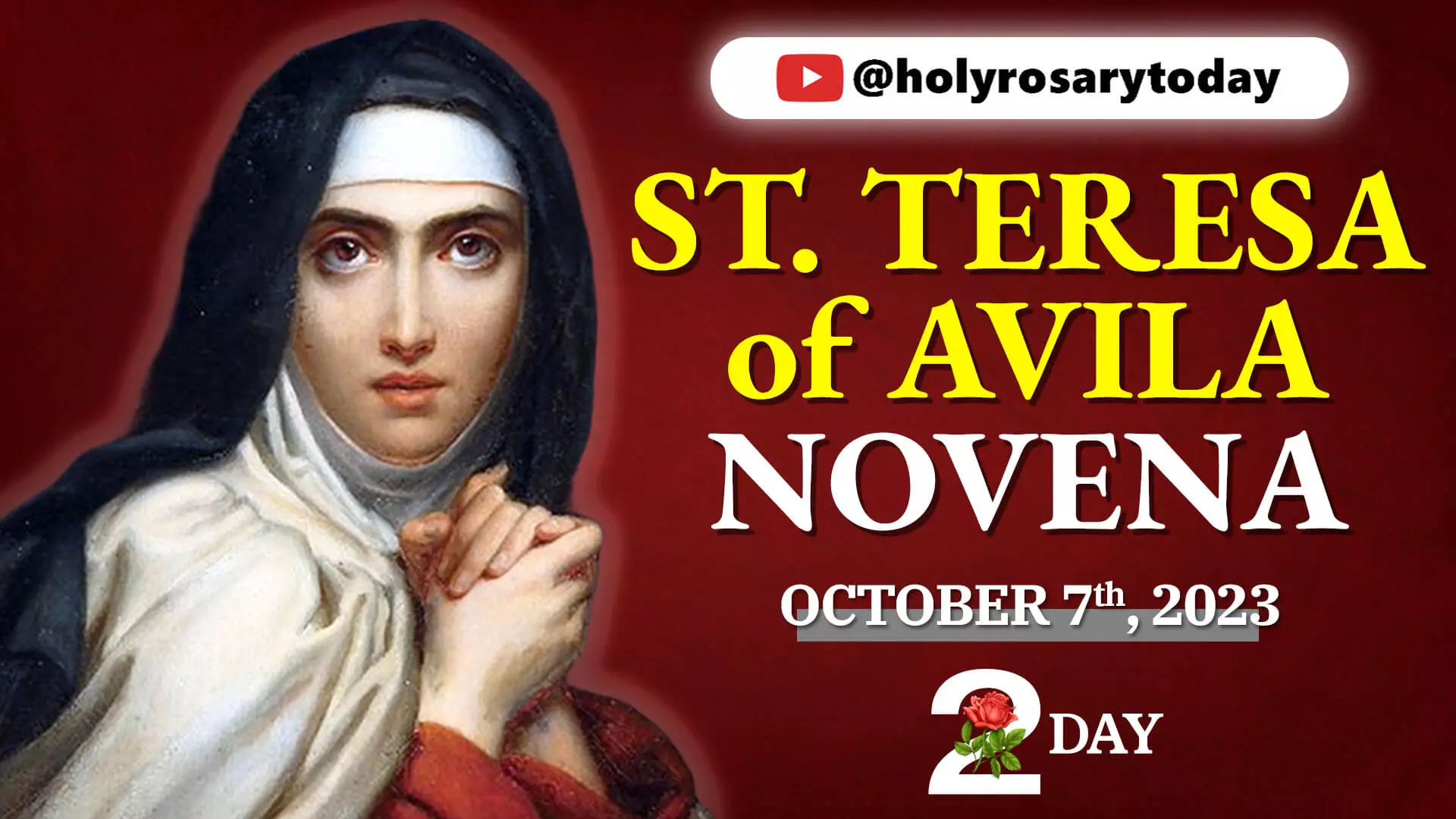 St Teresa of Avila Novena Day 2